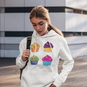 Camiseta Conjunto de Cupcake com Granulado Sobremesa Brilha