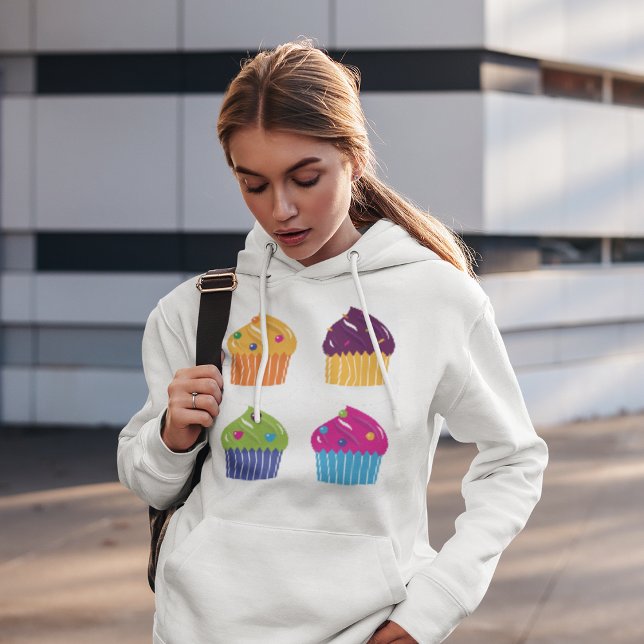 Camiseta Conjunto de Cupcake com Granulado Sobremesa Brilha (Criador carregado)