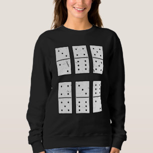 Camiseta Conjunto de Dominó Jogo de Dominó Peça de Jogo Dom