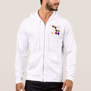 Camiseta Conjunto de Equipamentos de Croquet Malho Bolas Ar