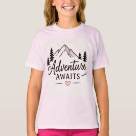 Camiseta Conjunto de Explorador da Natureza Fofo para Crian