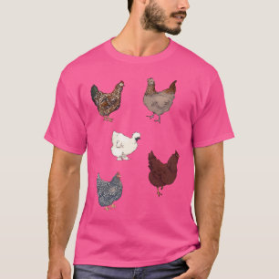 Camiseta Conjunto de Frango