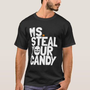 Camiseta Conjunto de Halloween para Meninas Bebês Rouba Doc
