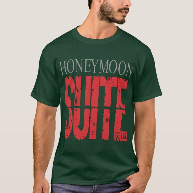 Camiseta Conjunto de lua de mel banda retro garota (Frente)