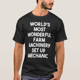 Camiseta Conjunto de Máquinas Agrícolas Mais Maravilhosas d