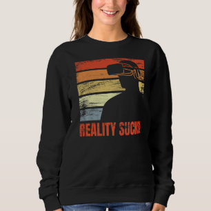 Camiseta Conjunto De Realidade Virtual Para Um Gamer De Vr 