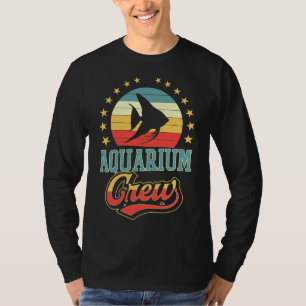 Camiseta Conjunto De Reservatórios De Peixes De Aquário E A