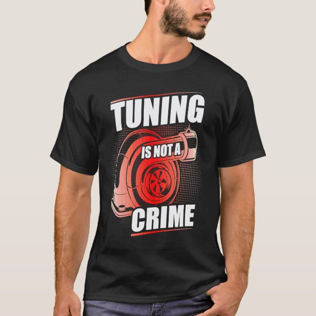 Camiseta Conjunto de sintonizador automático mecânico de au (Frente)