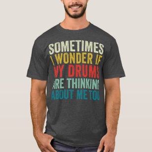 Camiseta Conjunto De Tambor De Arrasto De Arrasto Com Parad