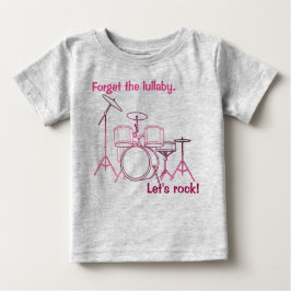 Camiseta Conjunto de Tambor do Vamos Rock