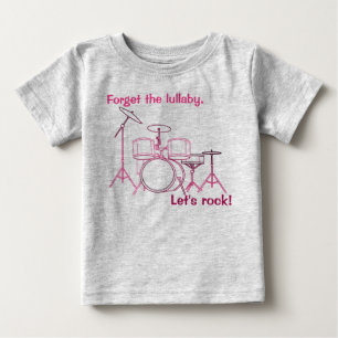 Camiseta Conjunto de Tambor do Vamos Rock