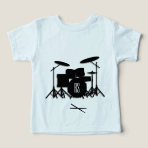 Camiseta Conjunto de Tambores Monograma