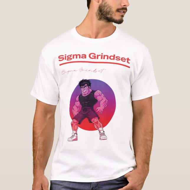 Camiseta Conjunto de Treino Sigma (Frente)