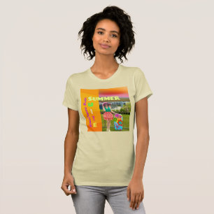 Camiseta Conjunto de Verão