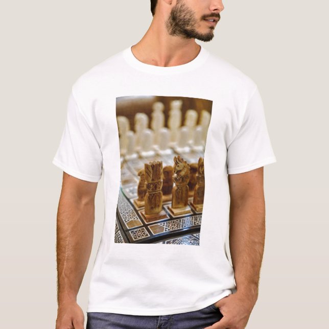 Camiseta Conjunto de xadrez à venda, Khan el Khalili Bazaar (Frente)