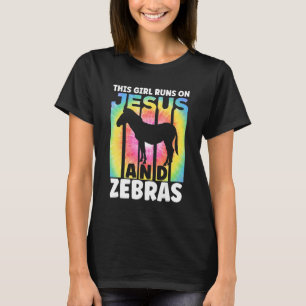 Camiseta Conjunto de Zebra para Amantes de Zebra para Mulhe