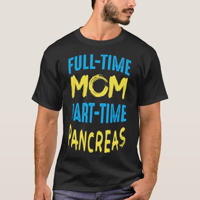 Camiseta Conjunto do Mês de Conscientização sobre Diabetes  (Frente)