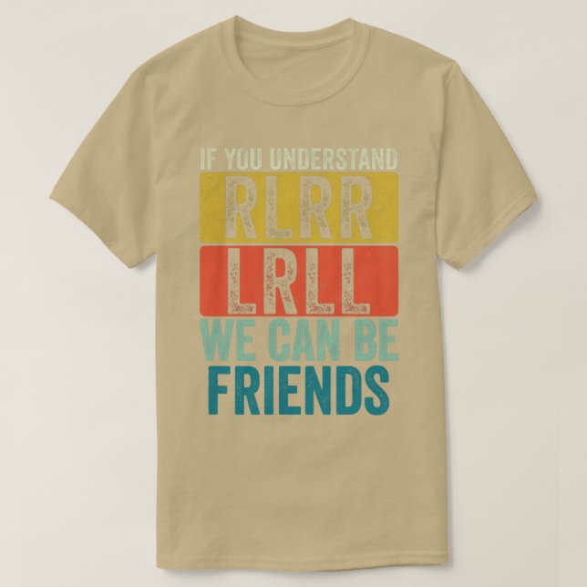 Camiseta Conjuntos de tambores Funny Drummer Paradiddle Ret (Frente do Design)