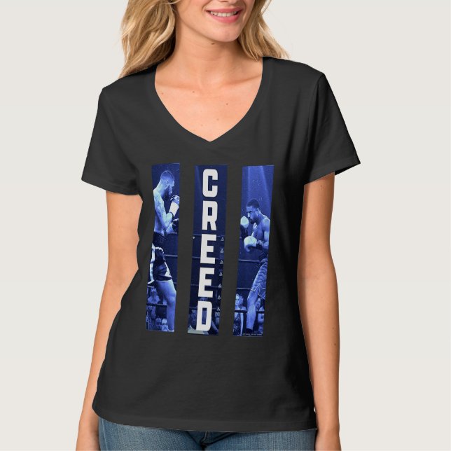 Camiseta Conlan and Creed triptych blue (Frente)