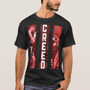 Camiseta Conlan e Creed triptych vermelho