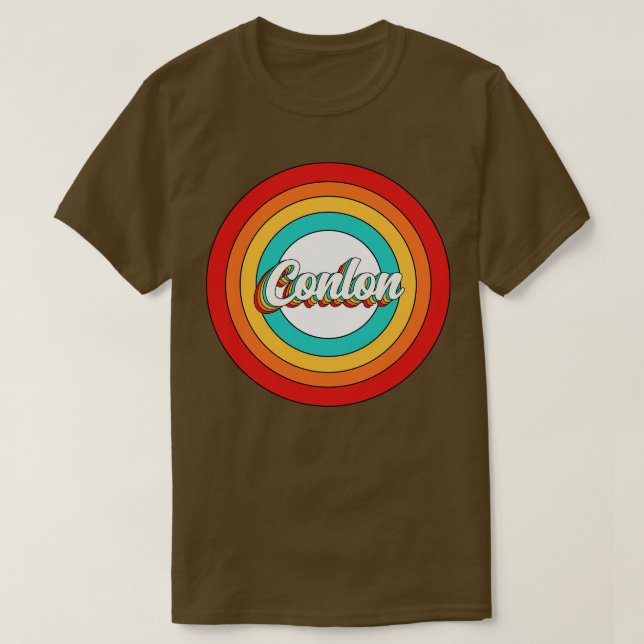 Camiseta Conlon Name Shirt Vintage Conlon Circ (Frente do Design)