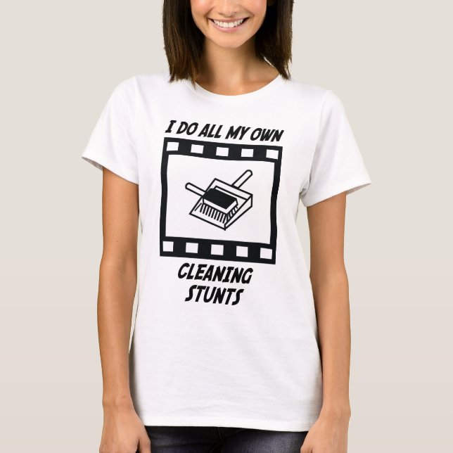 Camiseta Conluios da limpeza (Frente)