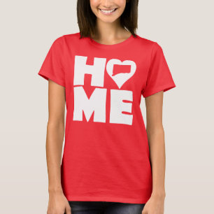 Camiseta Connecticut Home Heart State Tees