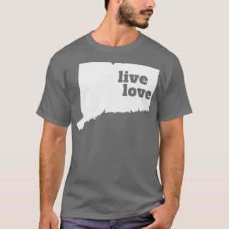 Camiseta Connecticut Live Love Connecticut
