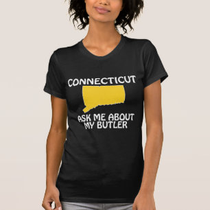 Camiseta Connecticut - Pergunte-me Sobre Meu Mordomo