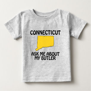 Camiseta Connecticut - Pergunte-me Sobre Meu Mordomo