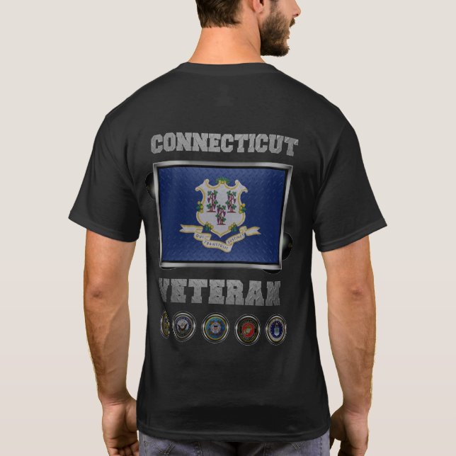 Camiseta Connecticut Veteran Tshirt (Verso)