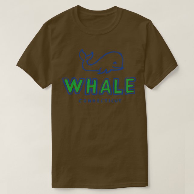 Camiseta Connecticut Whaleeee 1 (Frente do Design)
