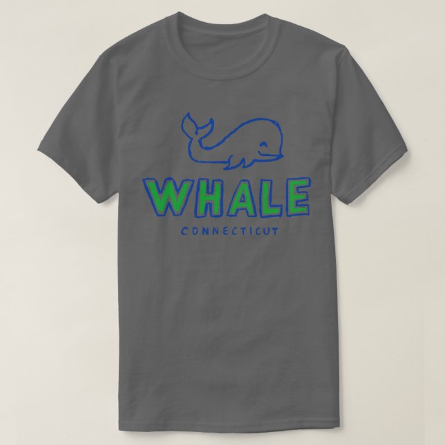 Camiseta Connecticut Whaleeee 1 (Frente do Design)