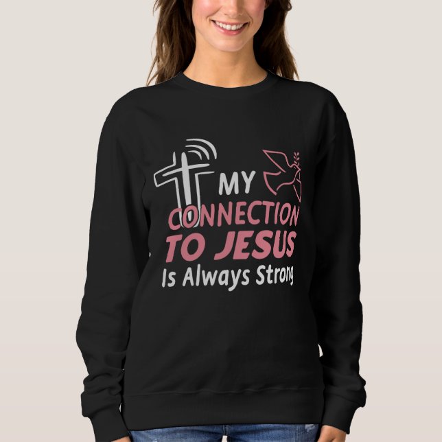 Camiseta Connection To Jesus Christ Inspirational &  Christ (Frente)