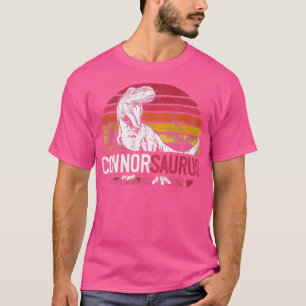 Camiseta Connor Saurus Personalizado T Re Nome Gif Natal