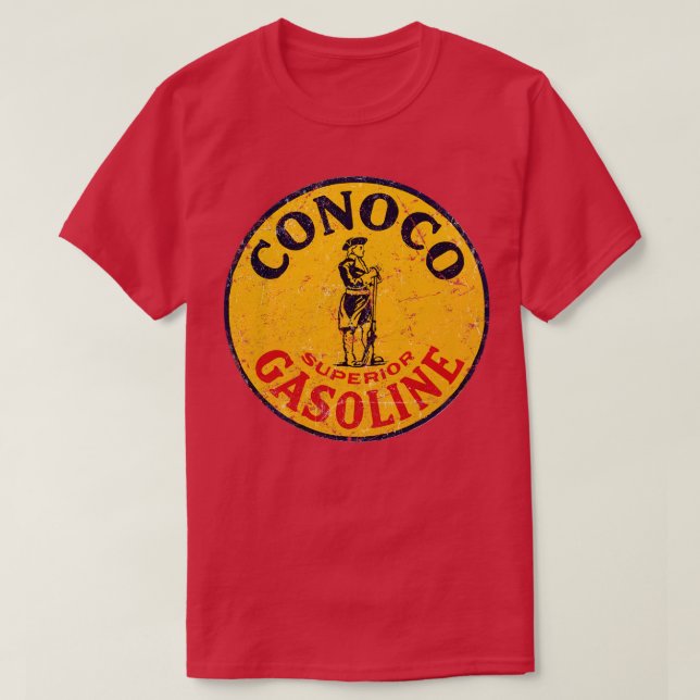 Camiseta Conoco Gasoliine (Frente do Design)
