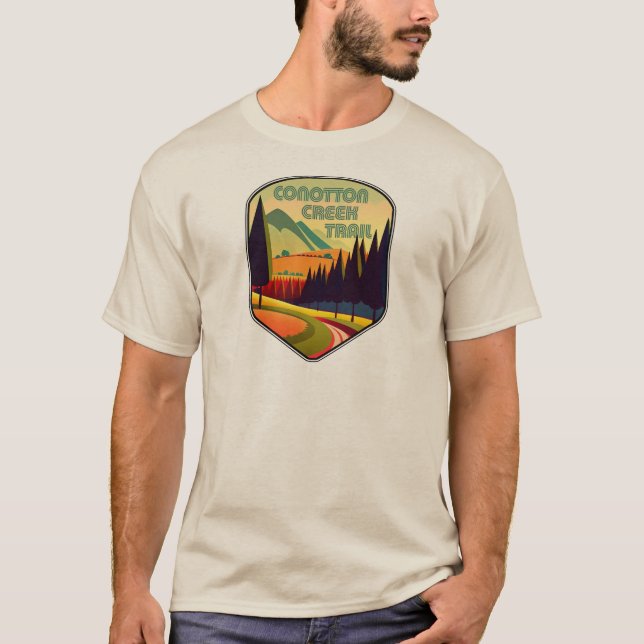 Camiseta Conotton Creek Trail Ohio Colors (Frente)