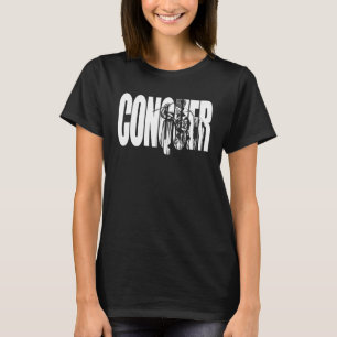 Camiseta Conquer, Ronnie Coleman Sr. Olympia Bodybuilding G