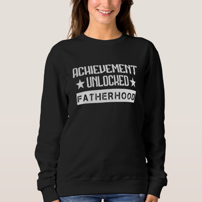 Camiseta Conquista da Sarcastic de paternidade desbloqueada (Frente)