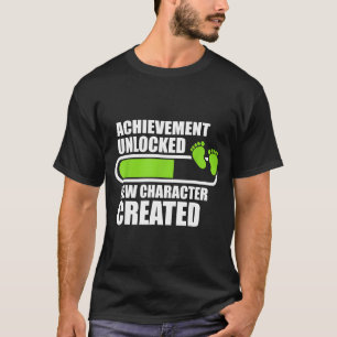 Camiseta Conquista Desbloqueada Novo Personagem D Engraçado