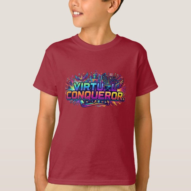 Camiseta Conquistador Virtual (Frente)
