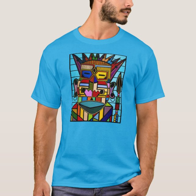 Camiseta "Conquistando e para conquistar" por Ruchell (Frente)