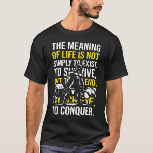 Camiseta Conquistar - Gym Motivacional, Malhação de Workout