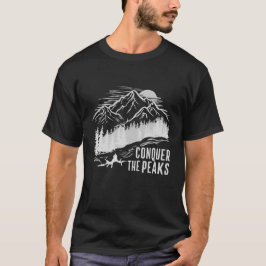 Camiseta Conquiste O Clima Do Pico De Montanha
