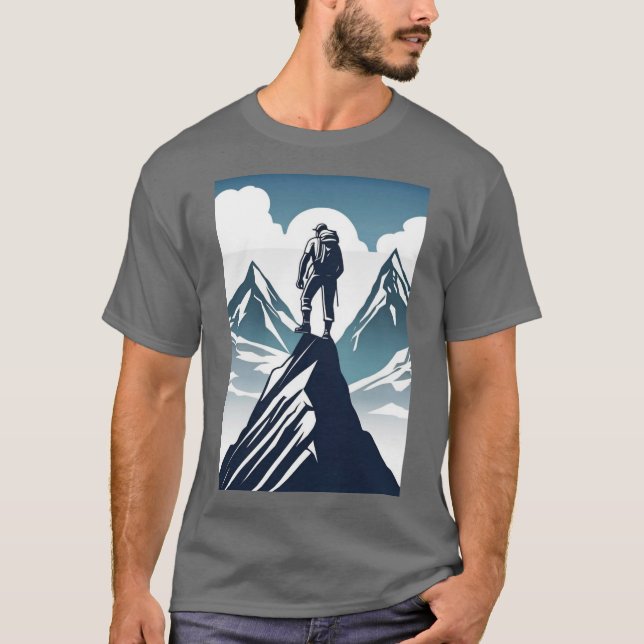 Camiseta Conquiste seus objetivos: sobe para o sucesso (Frente)