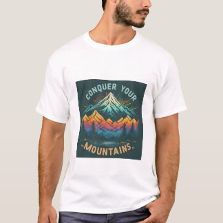 Camiseta conquiste suas montanhas