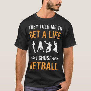 Camiseta Conquiste Uma Vida Netball