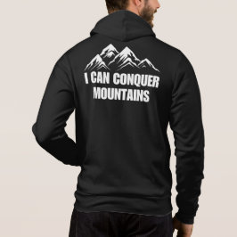 Camiseta Conquisto Montanhas, uma citação inspiradora