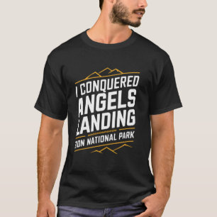 Camiseta Conquistou Angels Landing Parque Nacional Zion Ave