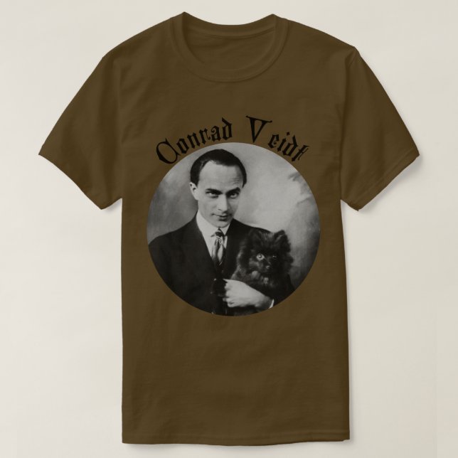Camiseta Conrad Veidt (Frente do Design)